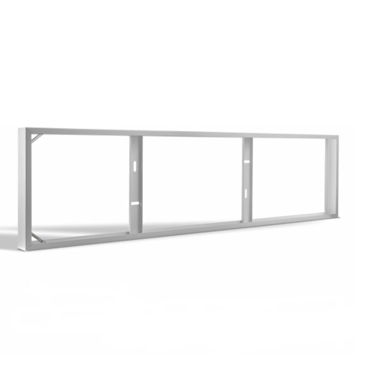 Opbouwframe voorgemonteerd 120x30cm voor Meba LED panelen